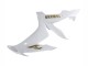 Acquista Carena Moto Yamaha YZF 1000 R1 2004-2006 - Bianco Oro Decals