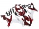 Acquista Carena Moto Yamaha YZF 1000 R1 2004-2006 - Rosso Bianco