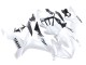 Acquista Carena Moto Yamaha YZF 1000 R1 2004-2006 - Bianco Perla Nero Decals