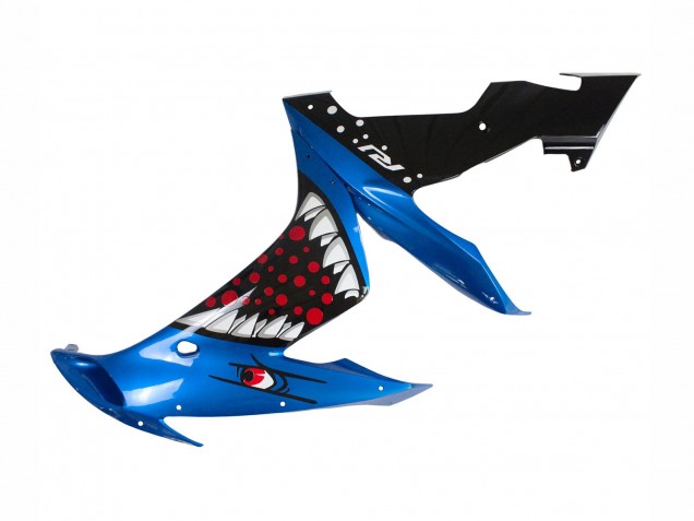 Acquista Carena Moto Yamaha YZF 1000 R1 2004-2006 - Blu Nero Rosso Bianco Squalo