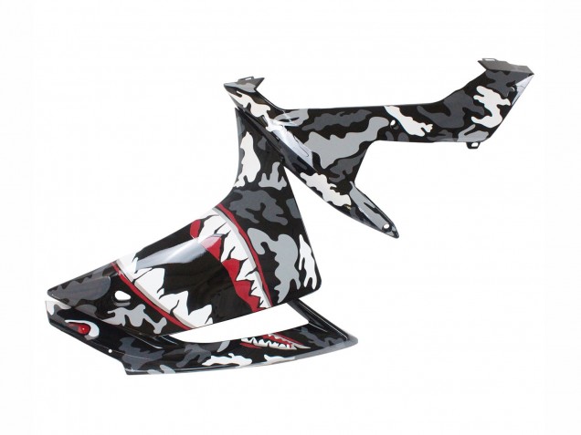 Acquista Carena Moto Yamaha YZF 1000 R1 2007-2008 - Grigio Bianco Camouflage Squalo