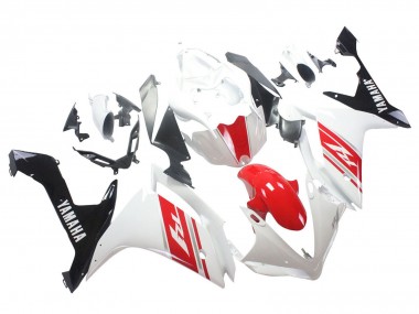 Acquista Carena Moto Yamaha YZF 1000 R1 2007-2008 - Bianco Rosso Nero