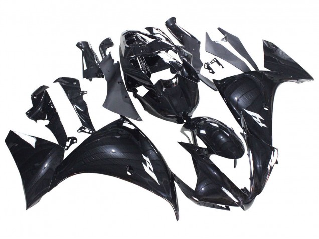 Acquista Carena Moto Yamaha YZF 1000 R1 2012-2014 - Nero Lucido