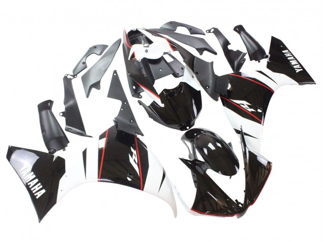 Acquista Carena Moto Yamaha YZF 1000 R1 2012-2014 - Bianco Rosso Nero Lucido