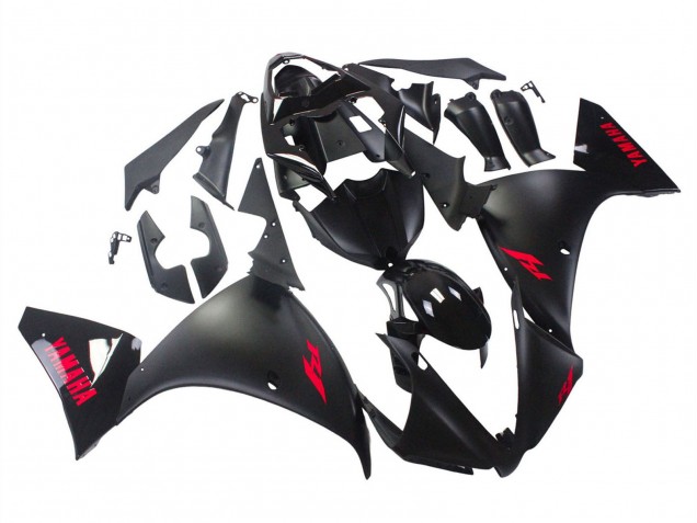 Acquista Carena Moto Yamaha YZF 1000 R1 2012-2014 - Nero Lucido Nero Opaco Rosso