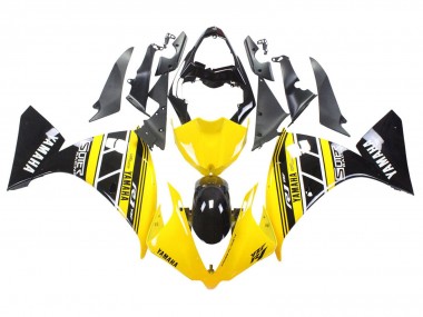 Acquista Carena Moto Yamaha YZF 1000 R1 2012-2014 - Giallo Bianco Nero