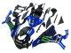 Acquista Carena Moto Yamaha YZF 1000 R1 2015-2019 - Blu Nero Opaco Verde Mostro ENEOS