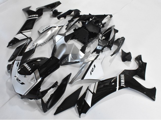 Acquista Carena Moto Yamaha YZF 1000 R1 2020-2025 - Argento Bianco Nero Lucido