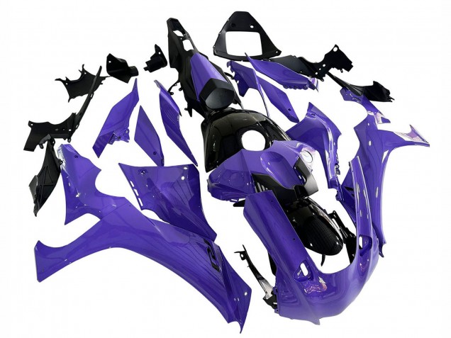 Acquista Carena Moto Yamaha YZF 1000 R1 2020-2025 - Viola Nero Lucido