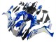 Acquista Carena Moto Yamaha YZF 1000 R1 2020-2025 - Bianco Blu Neon Giallo Nero Lucido