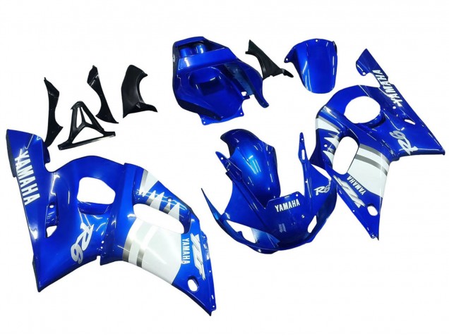 Acquista Carena Moto Yamaha YZF 600 R6 1998-2002 - Blu Bianco