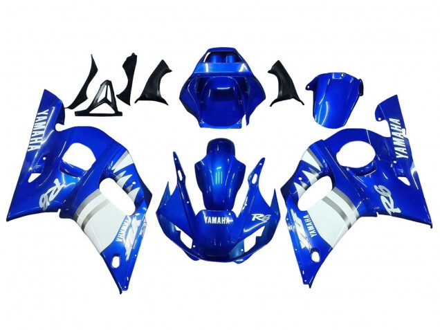Acquista Carena Moto Yamaha YZF 600 R6 1998-2002 - Blu Bianco