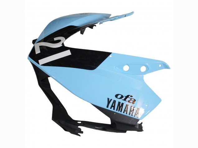 Acquista Carena Moto Yamaha YZF R3/R25 2015-2018 - Azzurro Chiaro Nero Yamalube 21