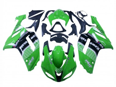 Acquista Carena Moto Kawasaki ZX6R 2007-2008 - Verde Nero Ninja