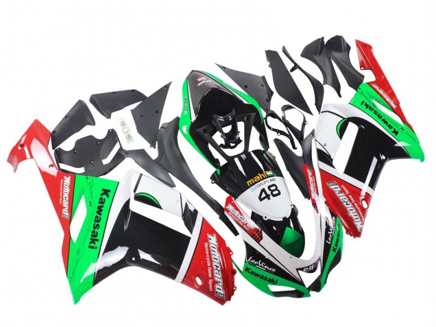 Acquista Carena Moto Kawasaki ZX6R 2007-2008 - Verde Rosso