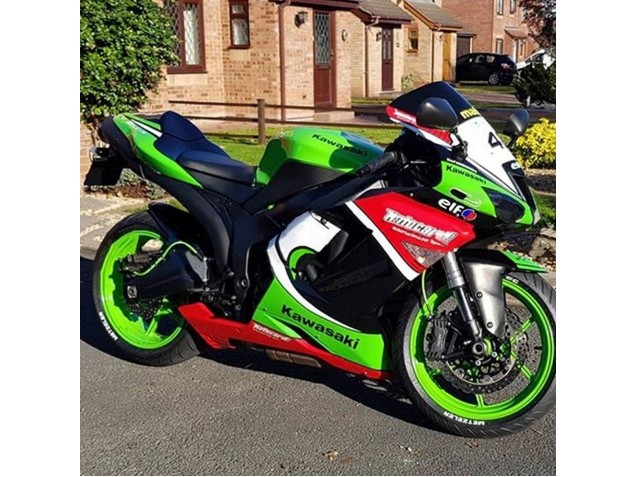 Acquista Carena Moto Kawasaki ZX6R 2007-2008 - Verde Rosso
