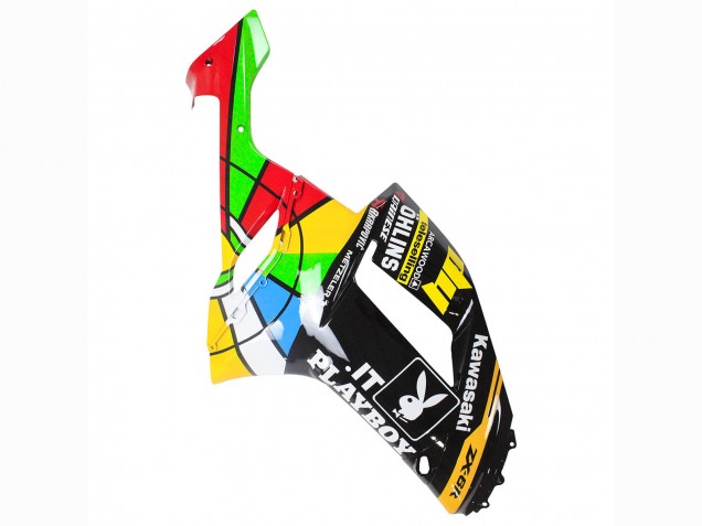Acquista Carena Moto Kawasaki ZX6R 2007-2008 - Colorato Playboy 223