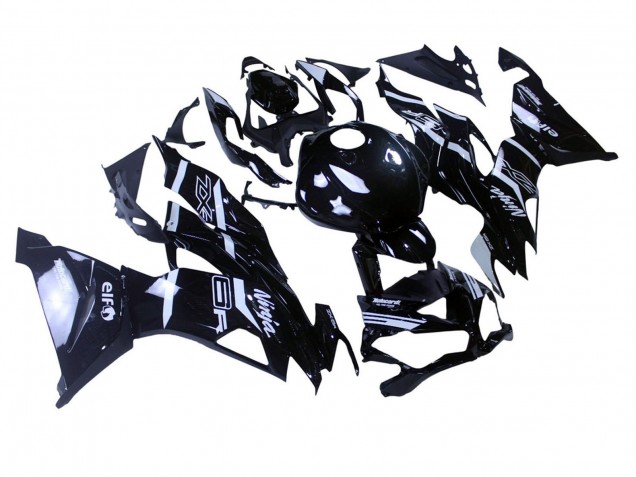 Acquista Carena Moto Kawasaki ZX6R 2019-2022 - Nero Lucido Bianco