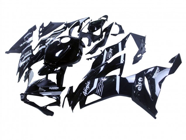 Acquista Carena Moto Kawasaki ZX6R 2019-2022 - Nero Lucido Bianco