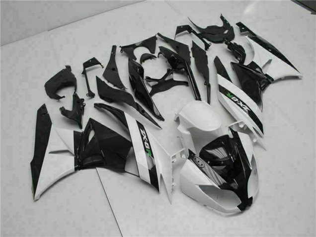 Acquista Carena Moto Kawasaki ZX6R 2009-2012 - Nero Lucido Bianco