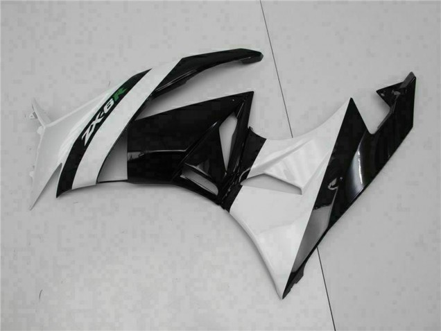Acquista Carena Moto Kawasaki ZX6R 2009-2012 - Nero Lucido Bianco
