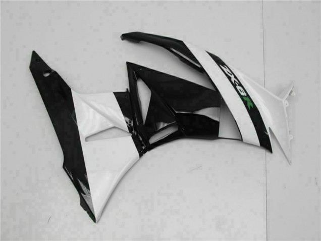Acquista Carena Moto Kawasaki ZX6R 2009-2012 - Nero Lucido Bianco