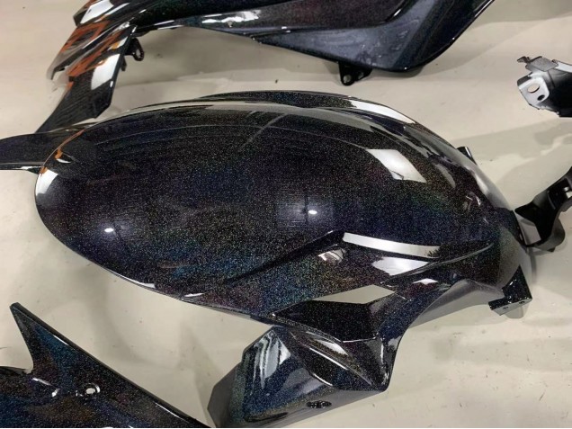 Acquista Carena Moto Kawasaki ZX6R 2019-2022 - Nero Arcobaleno