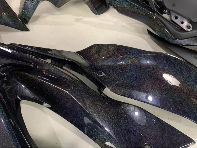 Acquista Carena Moto Kawasaki ZX6R 2019-2022 - Nero Arcobaleno