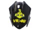 Acquista Carena Moto Kawasaki EX300 2013-2024 - Nero Lucido Giallo Rosso Verde Blu Bianco