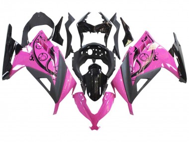 Acquista Carena Moto Kawasaki EX300 2013-2024 - Rosa Nero