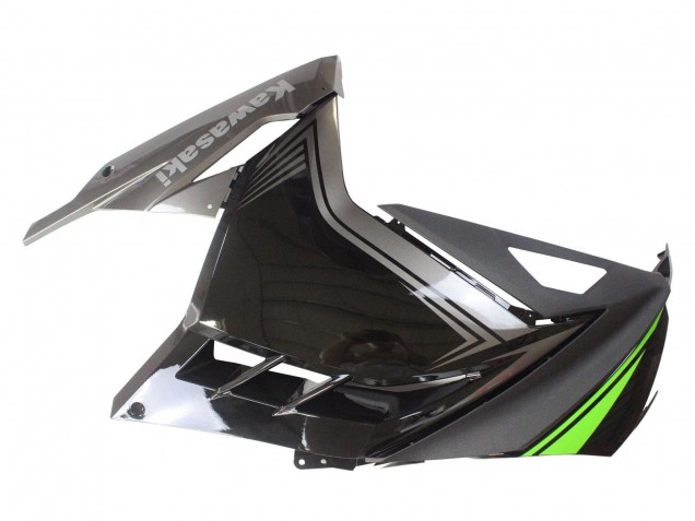 Acquista Carena Moto Kawasaki EX300 2013-2024 - Nero Lucido Nero Opaco Verde