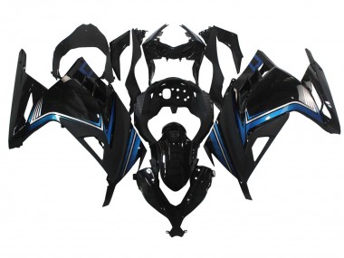 Acquista Carena Moto Kawasaki EX300 2013-2024 - Nero Lucido Blu