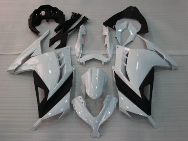 Acquista Carena Moto Kawasaki EX300 2013-2024 - Lucido Bianco Nero
