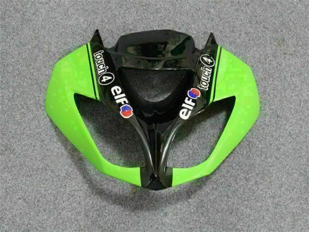 Acquista Carena Moto Kawasaki ZX6R 2009-2012 - Verde Nero Lucido Elf Touch4 Bridgestone