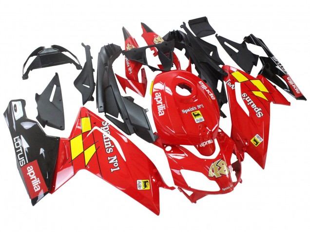 Acquista Carena Moto Aprilia RS125 2006-2011 - Rosso Bianco Giallo Nero