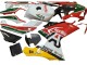 Acquista Carena Moto Aprilia RS125 2006-2011 - Bianco Rosso Verde
