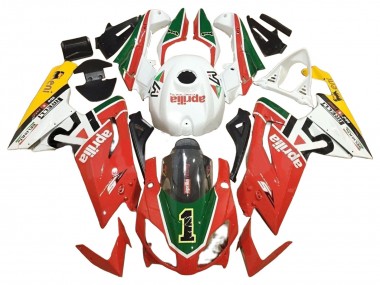Acquista Carena Moto Aprilia RS125 2006-2011 - Bianco Rosso Verde