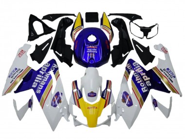 Acquista Carena Moto Aprilia RS125 2006-2011 - Bianco Blu Giallo Rothmans