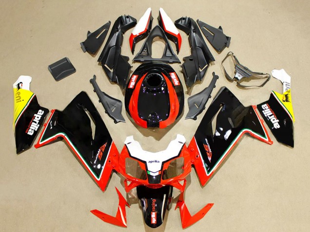 Acquista Carena Moto Aprilia RS125 2006-2011 - Rosso Nero Bianco Giallo
