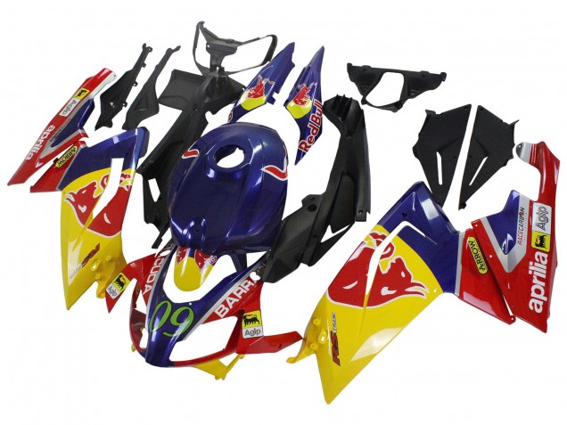 Acquista Carena Moto Aprilia RS125 2006-2011 - Giallo Blu Scuro Red Bull