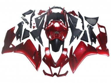Acquista Carena Moto Aprilia RS4 50 125 2012-2018 - Rosso Nero Opaco