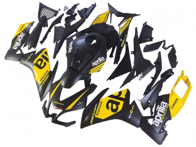 Acquista Carene Moto Aprilia RS4 50 125 2012-2019 - Giallo Nero Opaco
