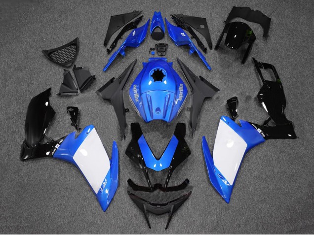 Acquista Carene Moto Aprilia RS4 50 125 2012-2019 - Blu Bianco Nero Lucido