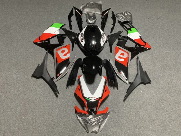 Acquista Carene Moto Aprilia RS4 50 125 2012-2019 - Bianco Verde Rosso Nero Lucido