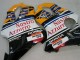 Acquista Carena Moto Honda CBR600 F4i 2004-2007 - Giallo Blu Bianco Nero Nastro Azzurro