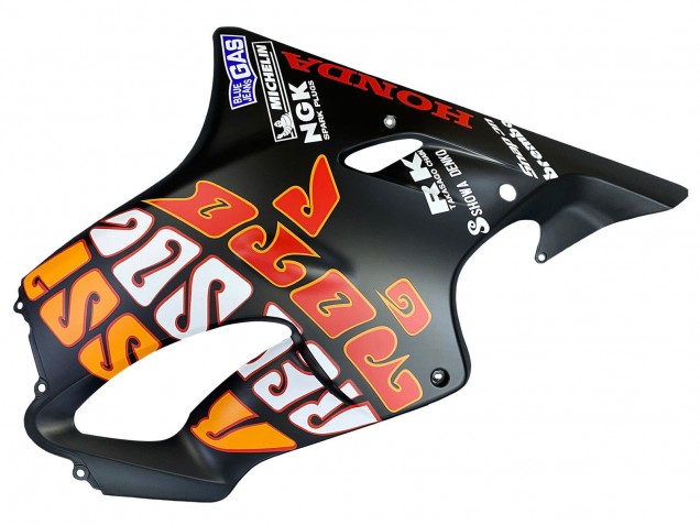 Acquista Carena Moto Honda CBR600 F4i 2004-2007 - Nero Opaco Arancia Rossi