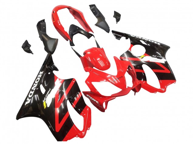 Acquista Carena Moto Honda CBR600 F4i 2004-2007 - Rosso Nero Lucido