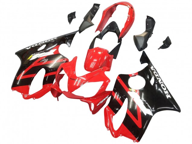 Acquista Carena Moto Honda CBR600 F4i 2004-2007 - Rosso Nero Lucido
