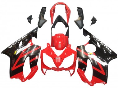 Acquista Carena Moto Honda CBR600 F4i 2004-2007 - Rosso Nero Lucido