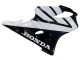 Acquista Carena Moto Honda CBR600 F4i 2004-2007 - Bianco Nero Lucido